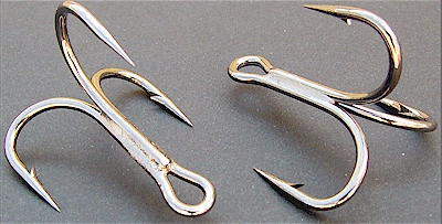 Mustad Catfish Treble Ultrapoint Teflon coated 