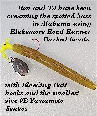  Blakemore TTI Fishing Co Road Runner Bleeding Bait