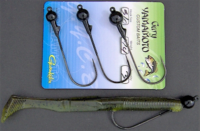 Yamamoto Baits 5 Senko - Green Pumpkin Chartreuse Tail - Yahoo Shopping