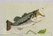 "Largemouth Bass" Stephanie Seabrook Hedgepath, designer for Pegasusor Originals, Inc.