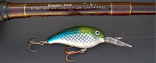 Crankbait Deep Diver 12,5 cm - 19 grams incl eyes