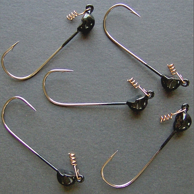 Bassdozer's Custom Shakey Swimming Jigs