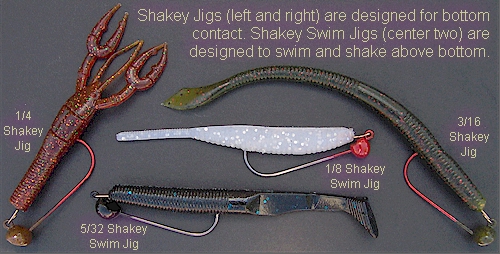 NPS Fishing - Tourney Jigs Shaky Head Jig Football w/ Mustad Hook