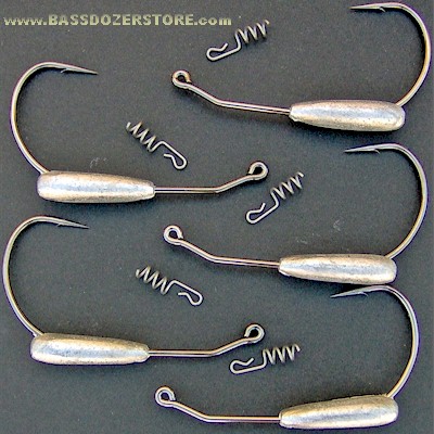 BassdozerStore.com: Pro Tapered Tube Jig Heads  Bass fishing tips, Bass  fishing, Fishing tips