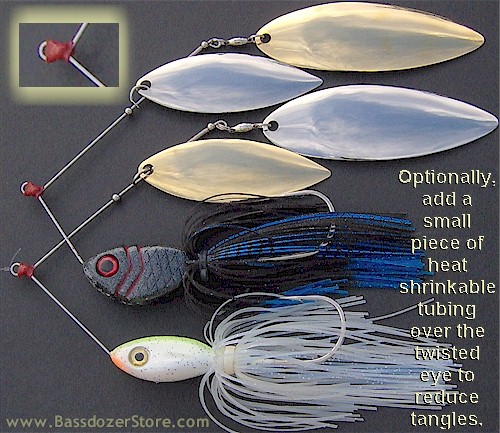 OPEN EYE (R BEND) SPINNER BAIT WIRES, Lure Making