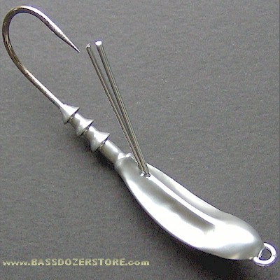 Bassdozer's Weedless Spoon Jigs for Fresh or Saltwater Fishing