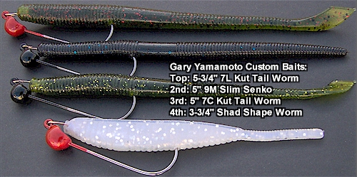 Gary Yamamoto Custom Baits Hula Swimmer, Soft-Baits