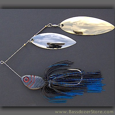 Revenge Baits Deep Runner Double Willow Nickle Spinnerbaits