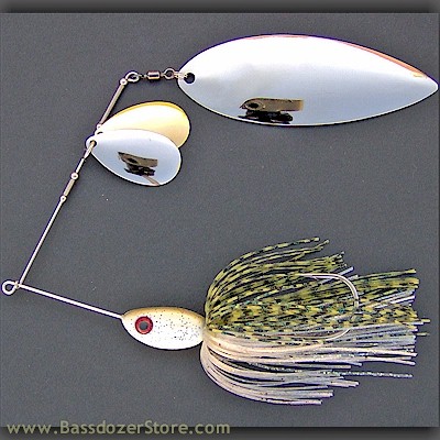 Bassdozer's Spinnerbaits for Burning and Bulging Big Bass and Pike