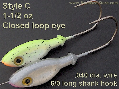 Bassdozer's Hawaianas Grande (Big Spinnerbaits) for Mexican Bass