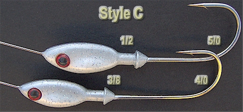 Style H Spinnerbait Molds 