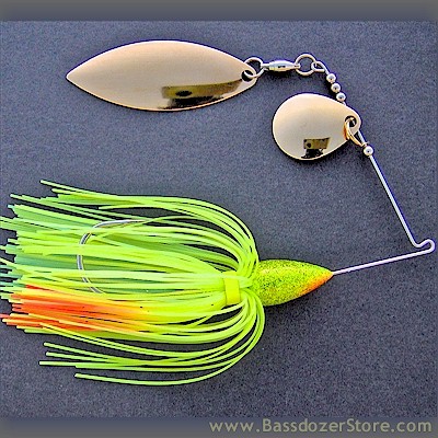 Bassdozer's Light Wire Style H Spinnerbaits for Slow Rolling and