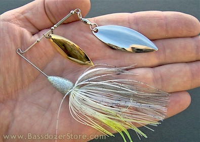 Bassdozer's Compact Style N Spinnerbaits for Smallmouth Bass