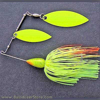 Bassdozer's Compact Style N Spinnerbaits for Smallmouth Bass