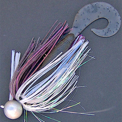 Glow White Grub - Big Sky Flies and Jigs