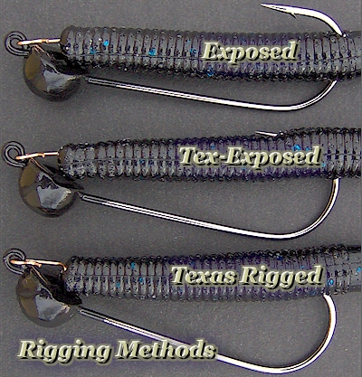 GARY YAMAMOTO Sugoi Hooks Size 4/0 Senko Texas Rig 10-Pack (Lot of 3)