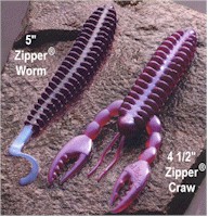 Roboworm Zipper Shakin Worms — Welcome To The BBZ World - theBBZtv - How to  Catch Monster Bass & Other Fish - Fishing Videos & How-To - Bill Siemantel